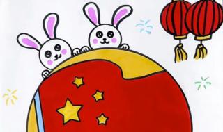 中秋节主题画简单又好看