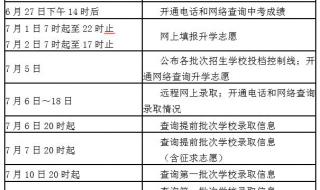 南京中考志愿填报