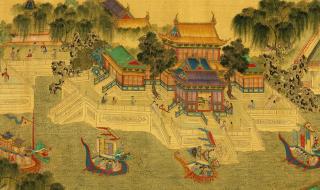 清明节的绘画作品