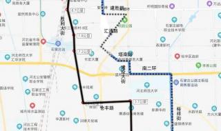 石家庄公交线路图